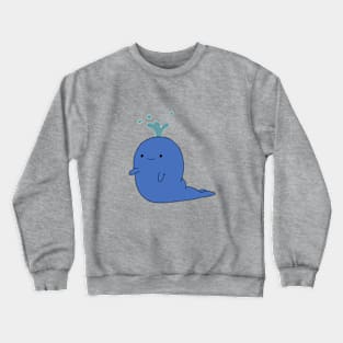 squirty whale Crewneck Sweatshirt